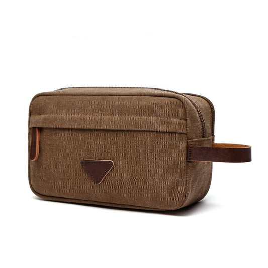 Portable Canvas Clutch for Key purse Toiletries storage bag-3011- Guangzhou, China professional bags & case manufacturer - Support custom and OEM