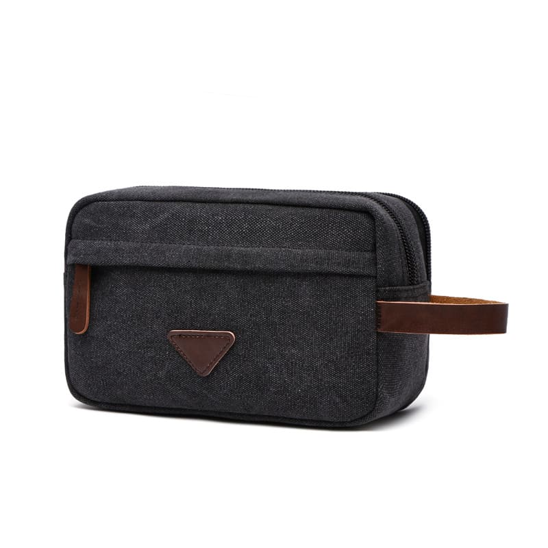Portable Canvas Clutch for Key purse Toiletries storage bag-3011- Guangzhou, China professional bags & case manufacturer - Support custom and OEM