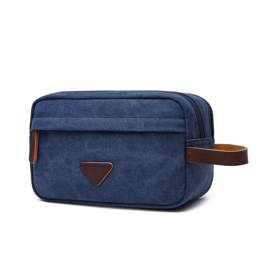 Portable Canvas Clutch for Key purse Toiletries storage bag-3011- Guangzhou, China professional bags & case manufacturer - Support custom and OEM