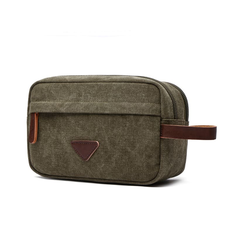 Portable Canvas Clutch for Key purse Toiletries storage bag-3011- Guangzhou, China professional bags & case manufacturer - Support custom and OEM