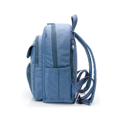 Multi-pocket travel and business backpack crafted from nylon, supporting full OEM and ODM branding solutions.