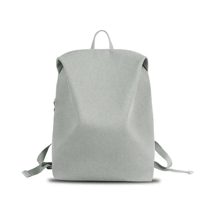Women nylon backpack soft lightweight for commuting Grey