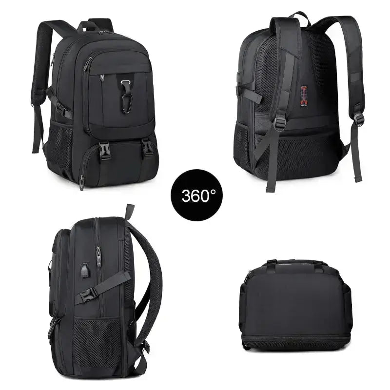 Range Bags Travel Backpack Top View - Easy-Access Main Compartment with Quality Zipper