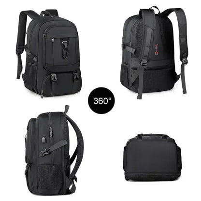 Range Bags Travel Backpack Top View - Easy-Access Main Compartment with Quality Zipper