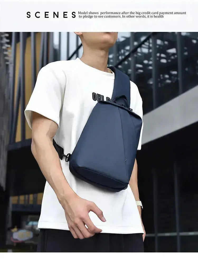 Range Bags PVC Sling Bag Pocket Detail - Waterproof Pocket for Valuables