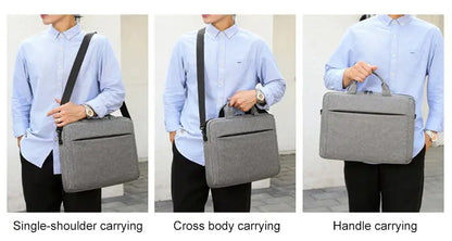 Lightweight demonstration with feather - briefcase weighs only 390g