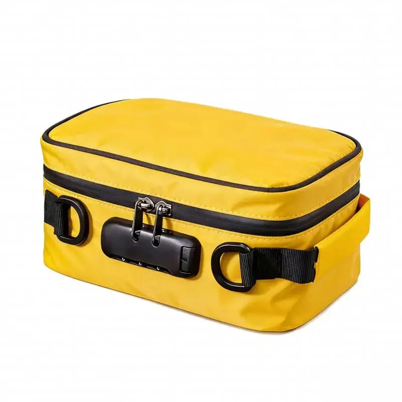 Sling stash bag multiple angle display smell proof design