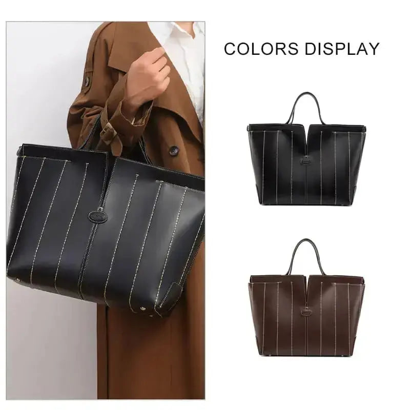 Work tote bag carried by women for daily office use-colors dispaly