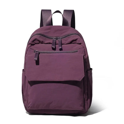Range Bags Nylon Backpack Top View - Main Compartment with Quality Zipper Closure