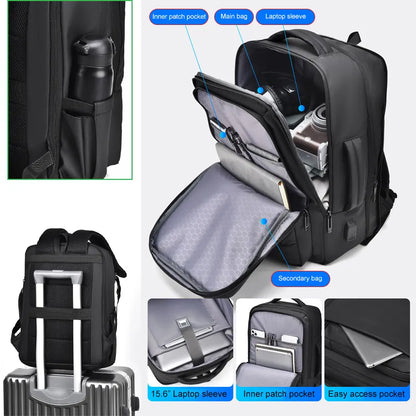 Range Bags Men Business Backpack Lifestyle Shot - Ideal for Corporate Gifts and Professional Use