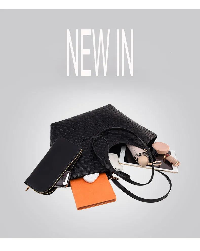 Woven tote bag product detail