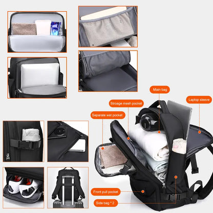 Range Bags Business Backpack Detail View - Bottom View