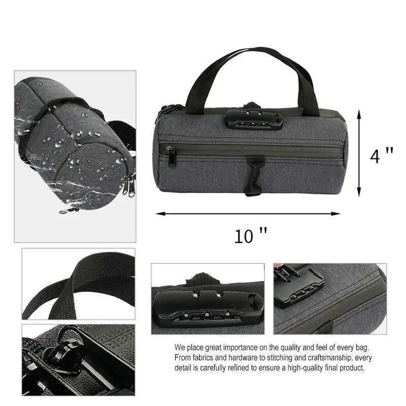 5-layer smell proof material structure with activated carbon layer