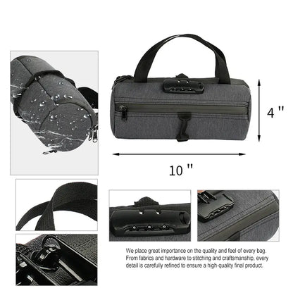 5-layer smell proof material structure with activated carbon layer