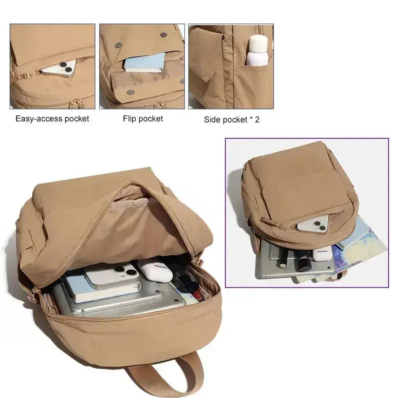 Range Bags Fashion Backpack Detail - Quality Stitching and Craftsmanship