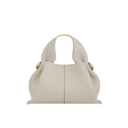 White underarm bag large size clean minimalist