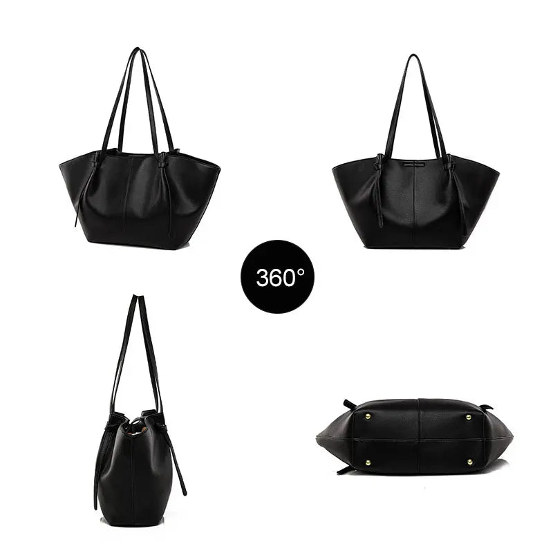 Women's Large Capacity PU Leather Tote Bag  view 8